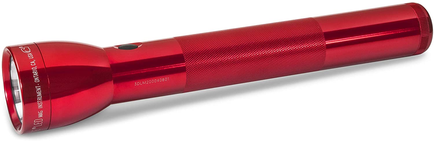 Maglite ML300L LED 3-Cell D Flashlight, Red - Meta Muse LLC